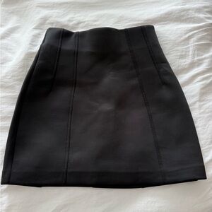 Zara Black Mini Skirt